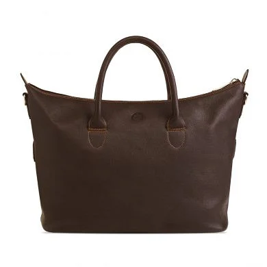 Tasche Mailand in Mocca – Detailansicht