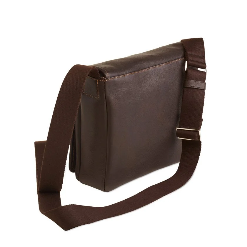 Tasche Catania in Mocca – Rückansicht