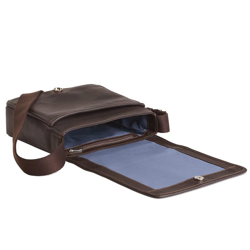 Tasche Catania in Mocca – Detailansicht
