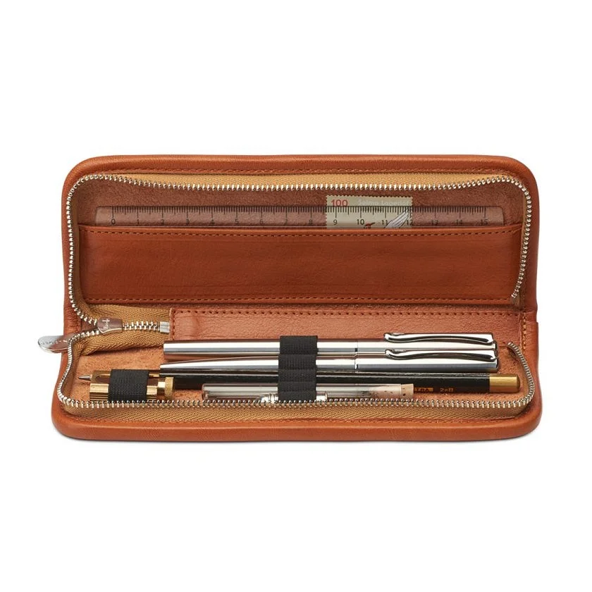 Stifte- & Schuletui Kluge in Natur – Frontansicht