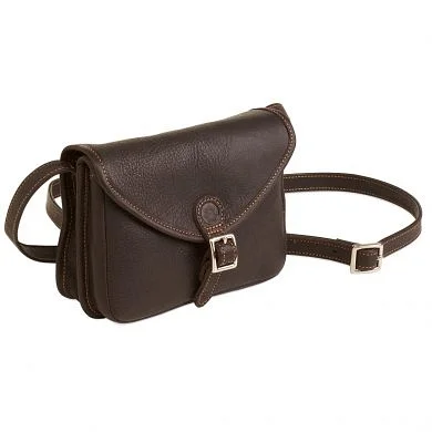 Tasche Ibiza in Mocca – Rückansicht