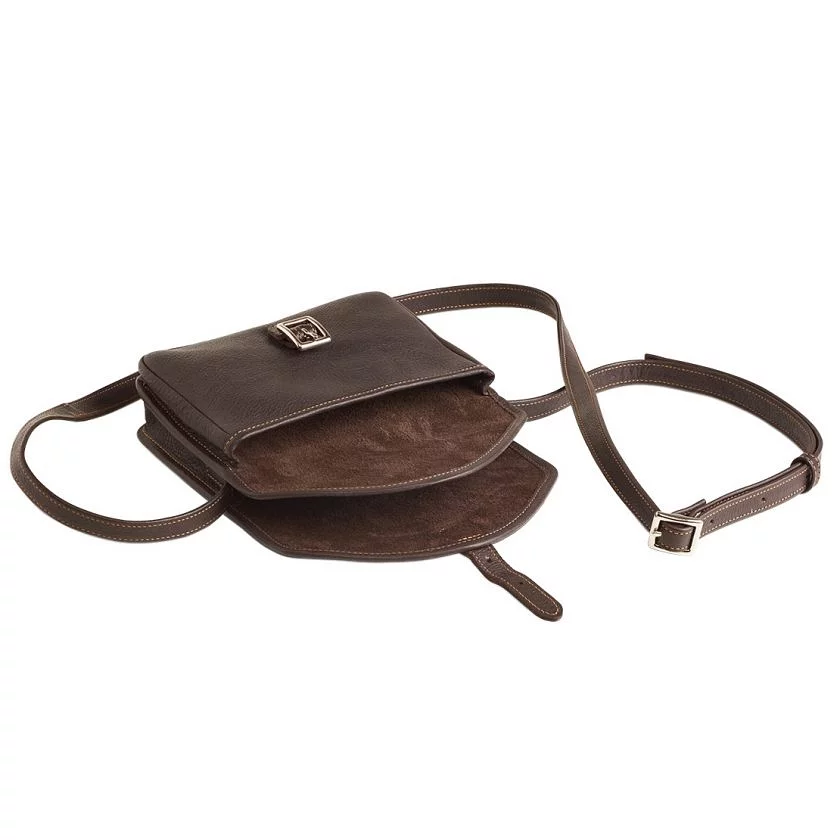 Tasche Ibiza in Mocca – Detailansicht
