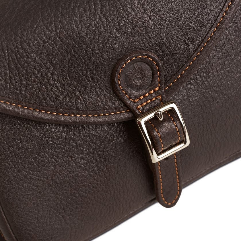 Tasche Ibiza in Mocca – Detailansicht
