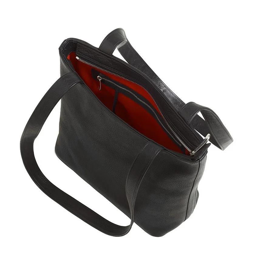 Tasche Sevilla K in Schwarz – Innenansicht