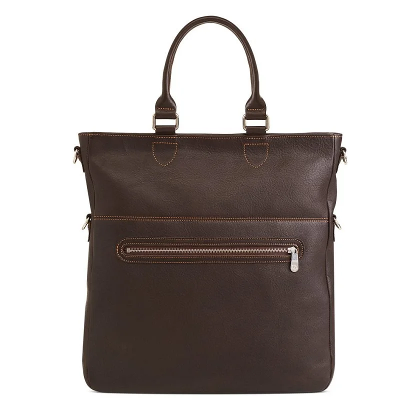 Tasche Siena in Mocca – Frontansicht
