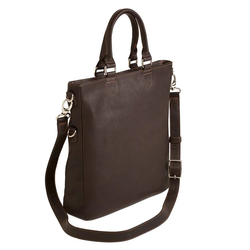 Tasche Siena in Mocca – Detailansicht