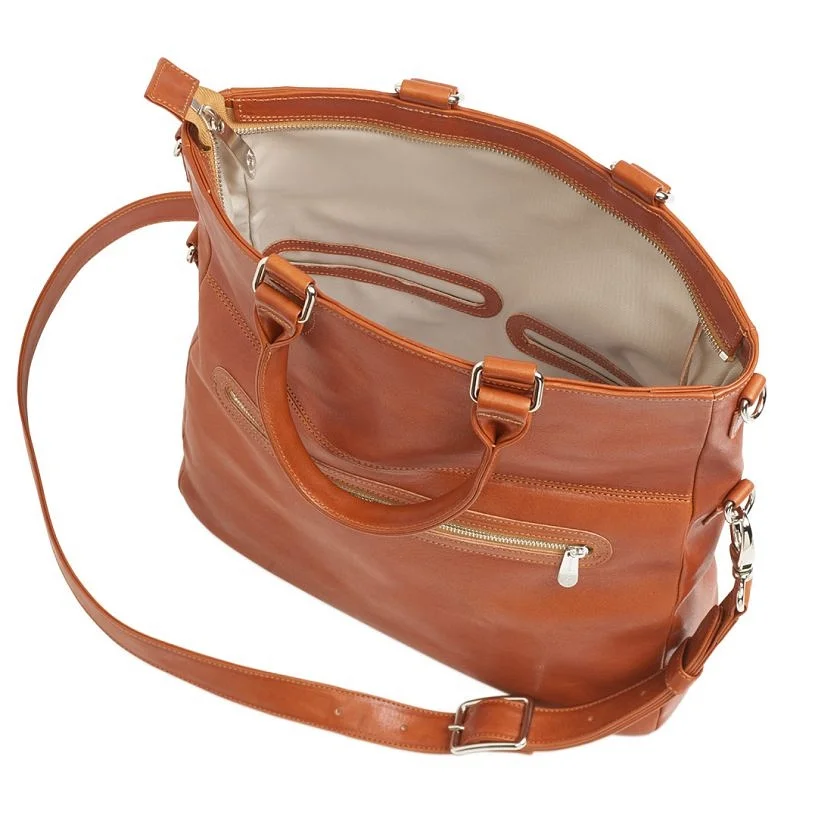 Tasche Siena in Natur – Detailansicht