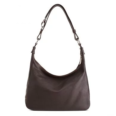 Tasche Valencia in Mocca – Frontansicht