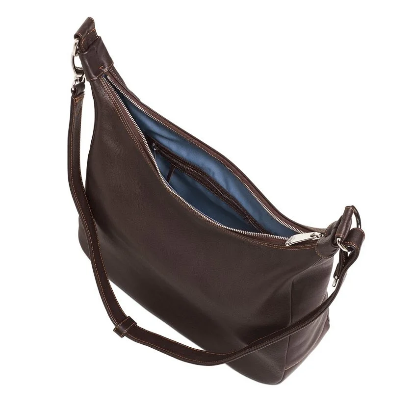 Tasche Valencia in Mocca – Innenansicht