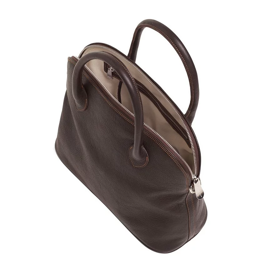 Tasche Roma T in Mocca – Innenansicht