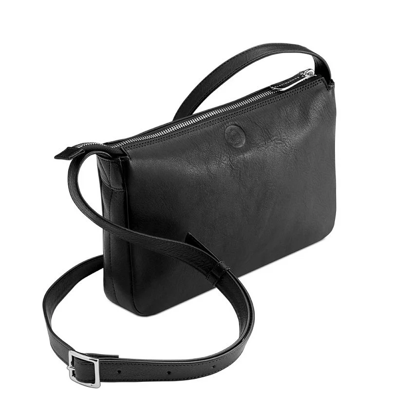 Tasche Ronda L in Schwarz – Rückansicht