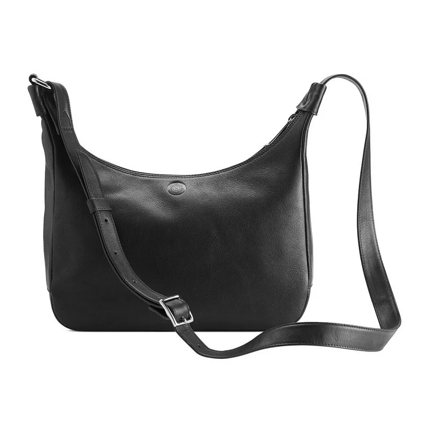 Tasche Venedig L in Schwarz – Frontansicht