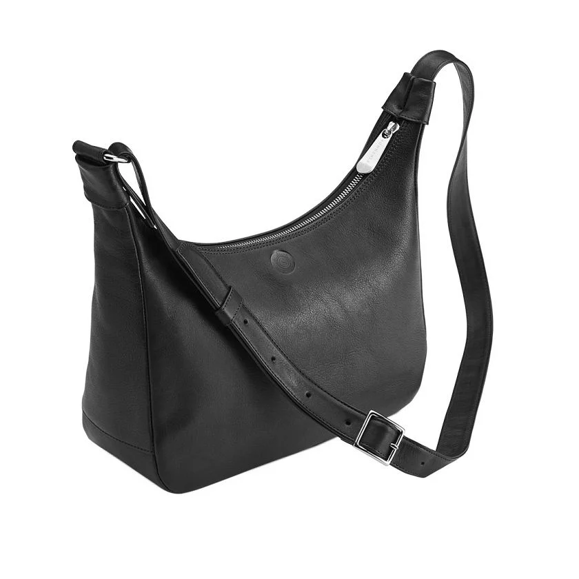 Tasche Venedig L in Schwarz – Rückansicht
