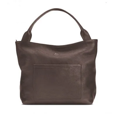 Tasche Barcelona in Mocca – Frontansicht