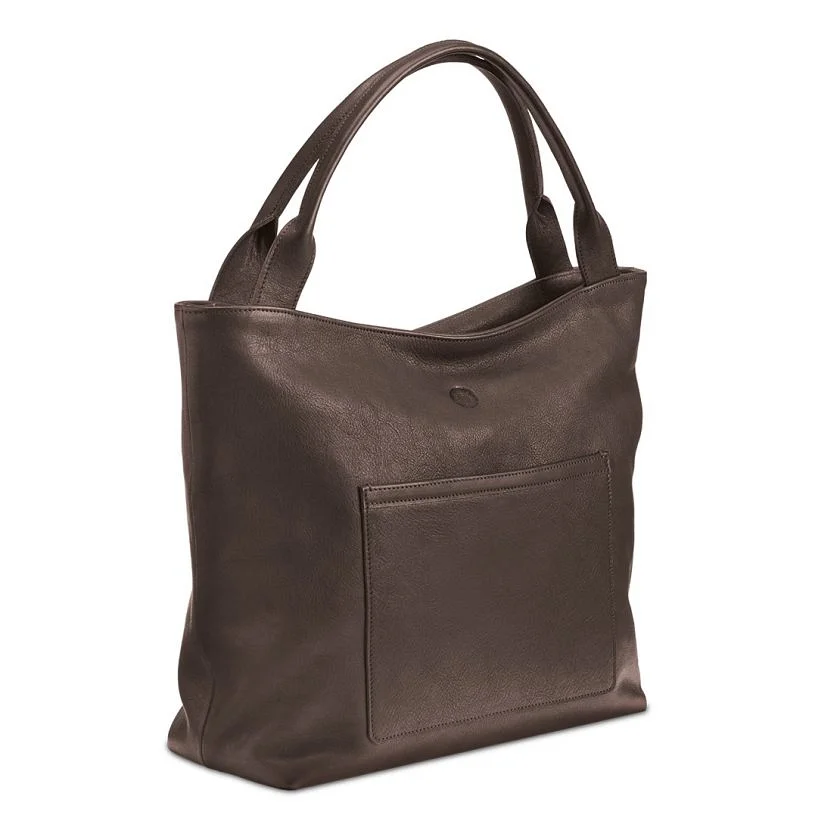 Tasche Barcelona in Mocca – Innenansicht