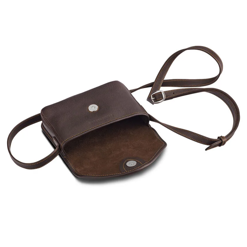 Tasche Inca in Mocca – Innenansicht