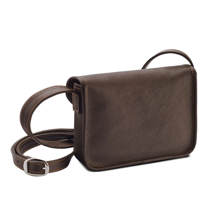Tasche Inca in Mocca – Rückansicht
