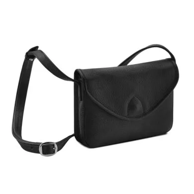 Tasche Inca in Schwarz – Frontansicht