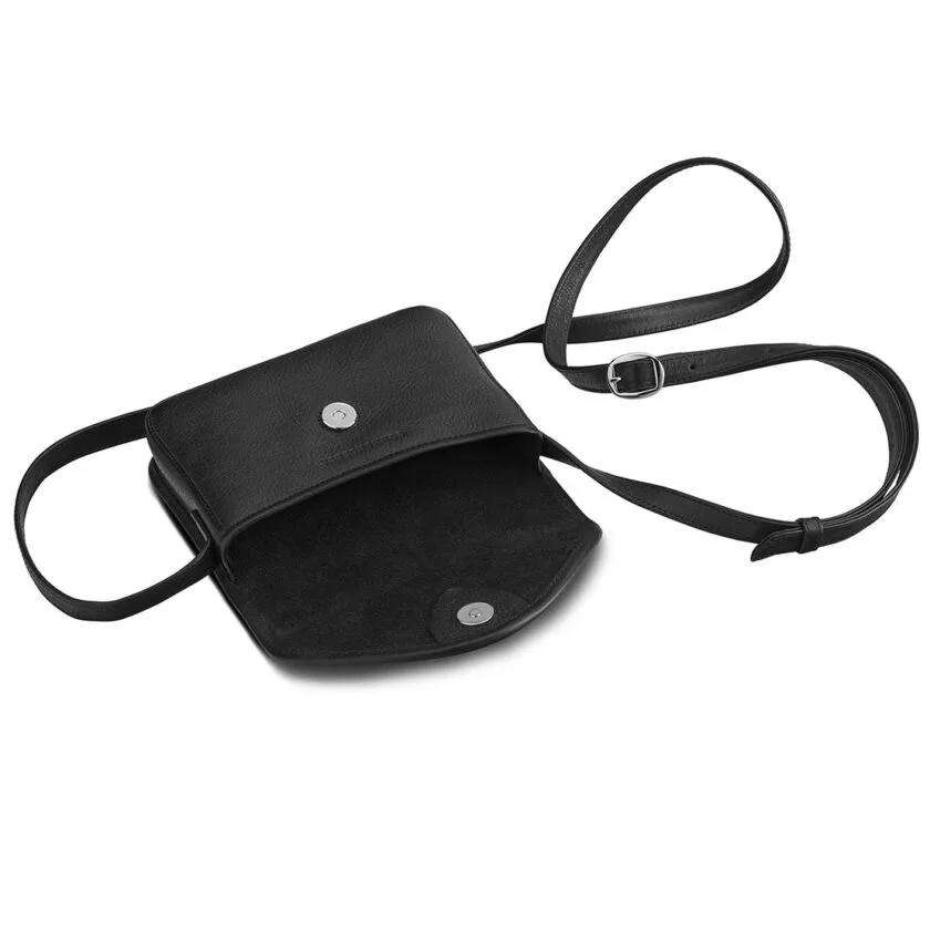 Tasche Inca in Schwarz – Innenansicht