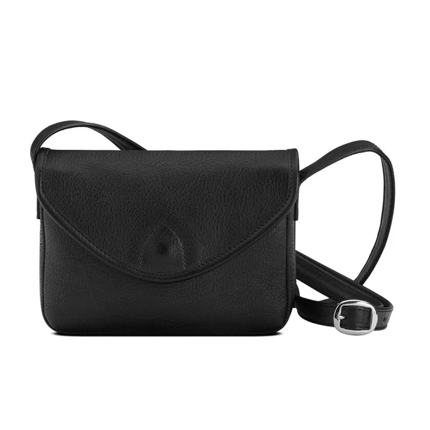 Tasche Inca in Schwarz – Detailansicht